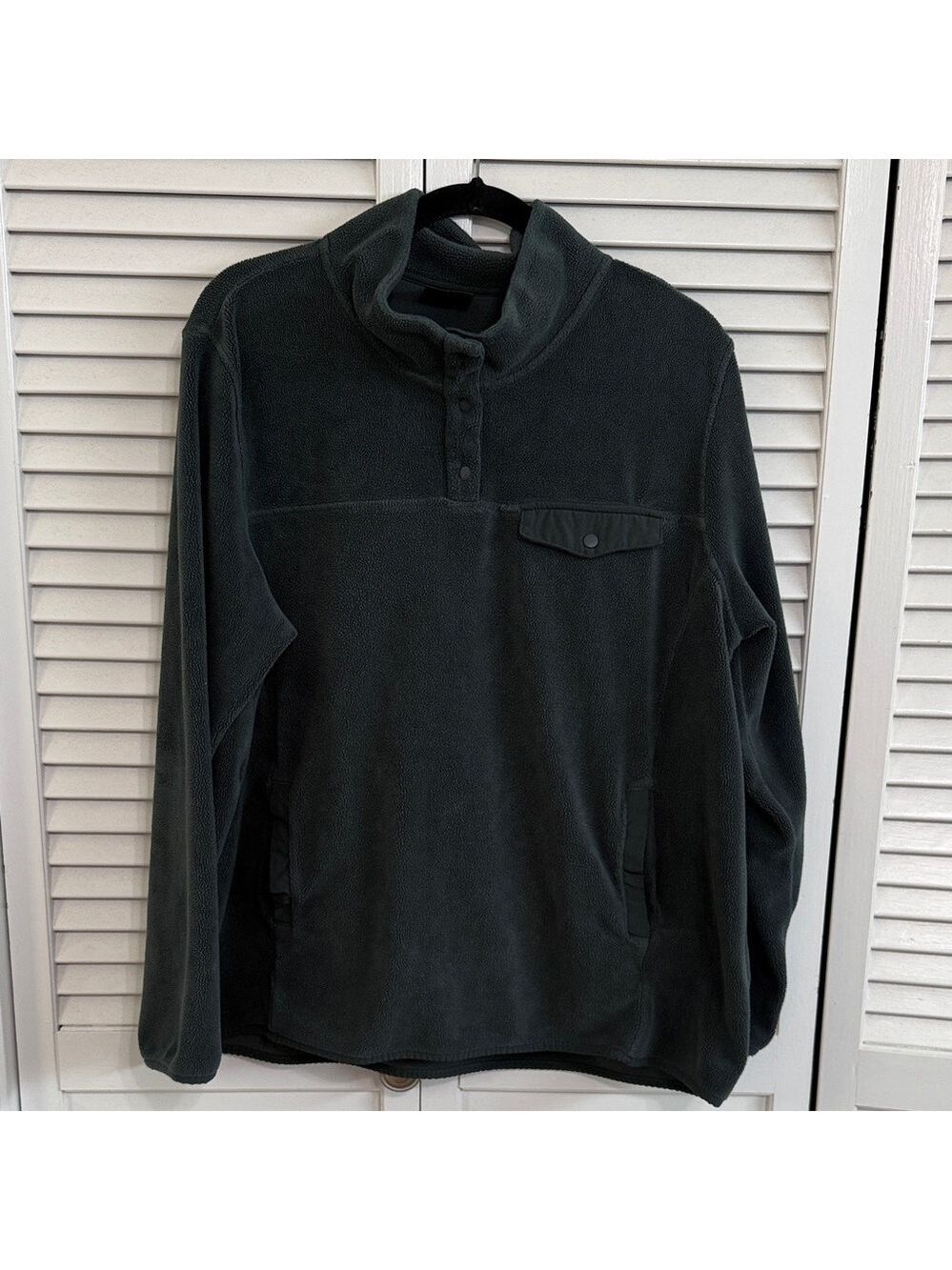 32 Degrees Fleece Pullover in Deep Teal